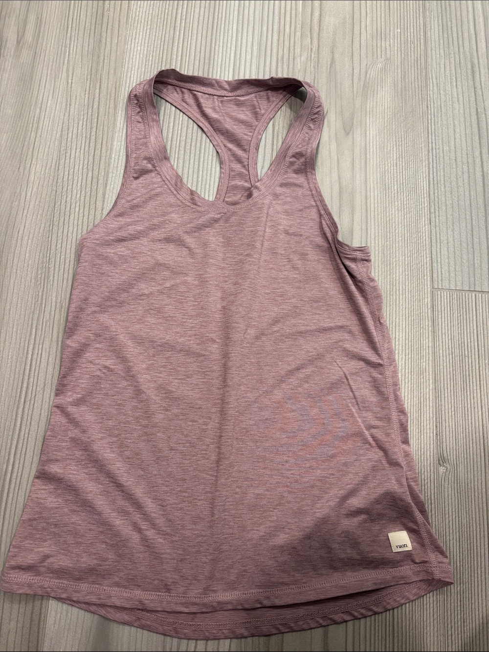 Vuori Mauve Pink Racerback Tank Top